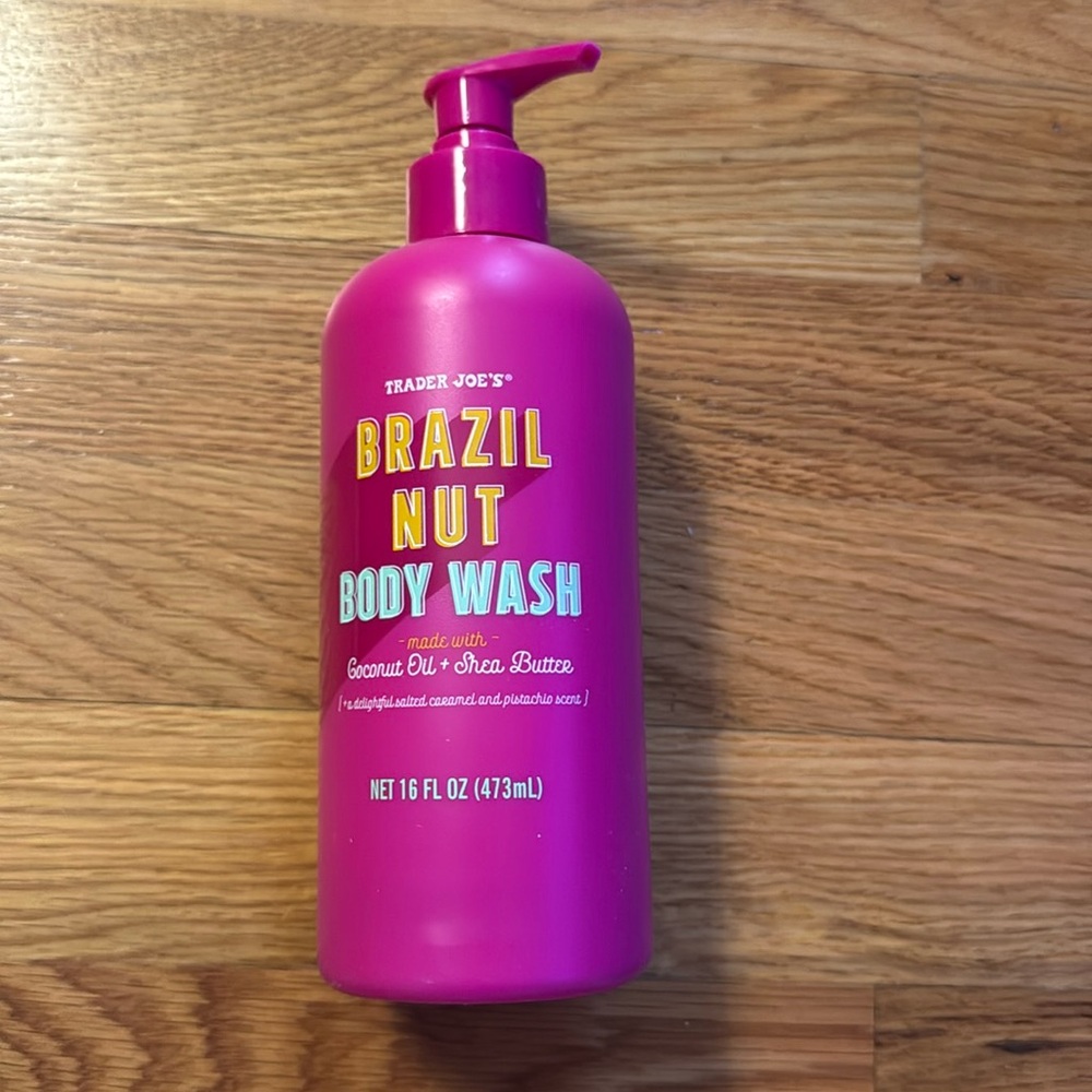 Trader Joe’s Brazil nut body wash!